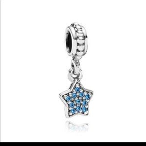 ❌ SOLD❌ Blue Pavé Star Charm